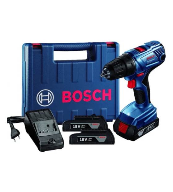 Bosch Professional GSR 180-LI պտուտակահան-գայլիկոն, հավաքածու
