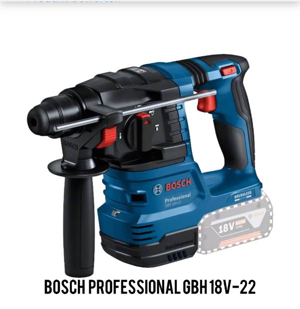 Bosch Professional GBH 18V-22 մարտկոցային պերֆորատոր