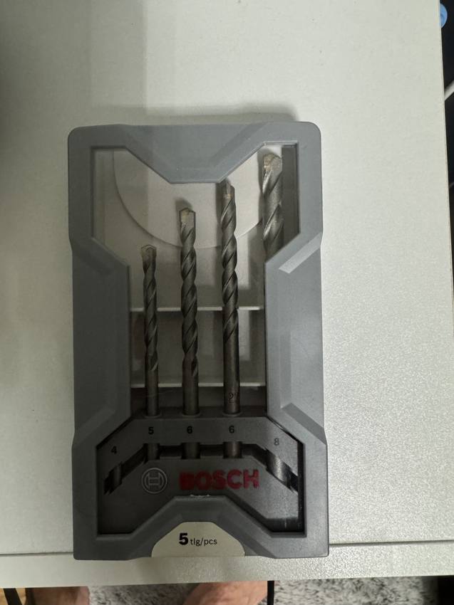 Bosch CYL-3 բետոնի գայլիկոնների սեթ 5 հատ (4/5/6/6/8 մմ)