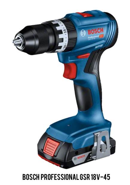 Bosch Professional GSR 18V-45 պտուտակահան-գայլիկոն